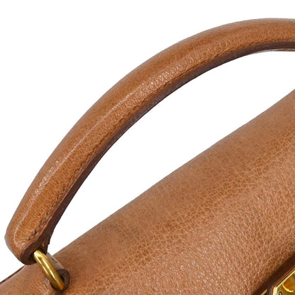 Hermes Brown Buffle Skipper Kelly A Dos GM Backpack