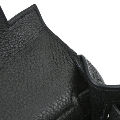 Hermes Black Togo Kelly 28 Retourne 2way Shoulder Handbag