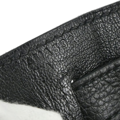 Hermes Black Togo Kelly 28 Retourne 2way Shoulder Handbag