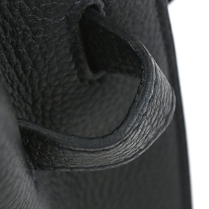 Hermes Black Togo So Kelly 22 Shoulder Bag