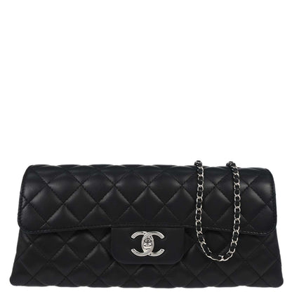 Chanel 2014-2015 Lambskin East West Single Flap Bag