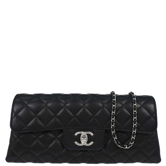 Chanel Black Lambskin Shoulder Bag