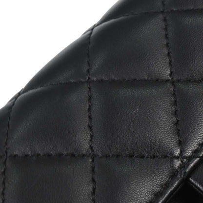 Chanel 2014-2015 Lambskin East West Single Flap Bag