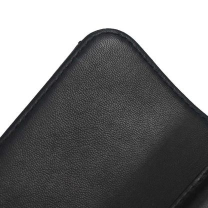 Chanel 2014-2015 Lambskin East West Single Flap Bag
