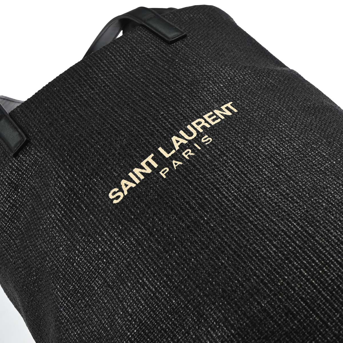 Saint Laurent 2018 Raffia Teddy Bag