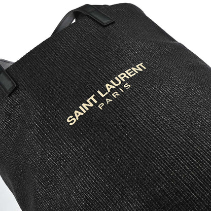 Saint Laurent 2018 Raffia Teddy Bag