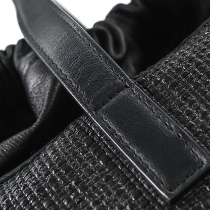 Saint Laurent 2018 Raffia Teddy Bag