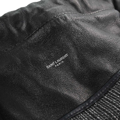 Saint Laurent 2018 Raffia Teddy Bag
