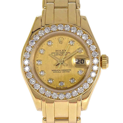 Rolex Datejust Pearlmaster 29mm Ref.69298G Watch 18KYG Diamond