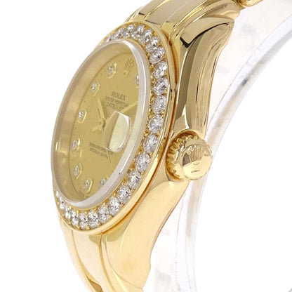 Rolex Datejust Pearlmaster 29mm Ref.69298G Watch 18KYG Diamond