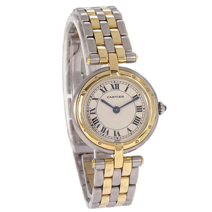 Cartier Panthere Vendome SM 2-Row 22mm Ref.1057920 Quartz Watch 18KYG SS
