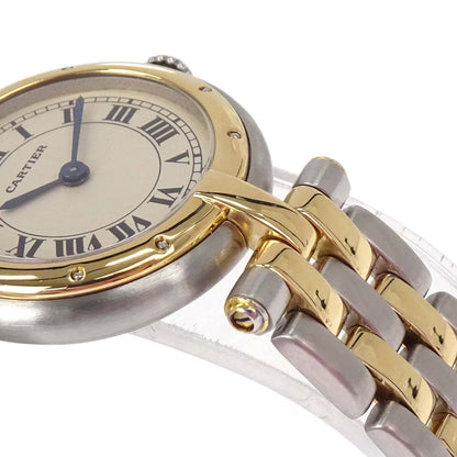 Cartier Panthere Vendome SM 2-Row 22mm Ref.1057920 Quartz Watch 18KYG SS