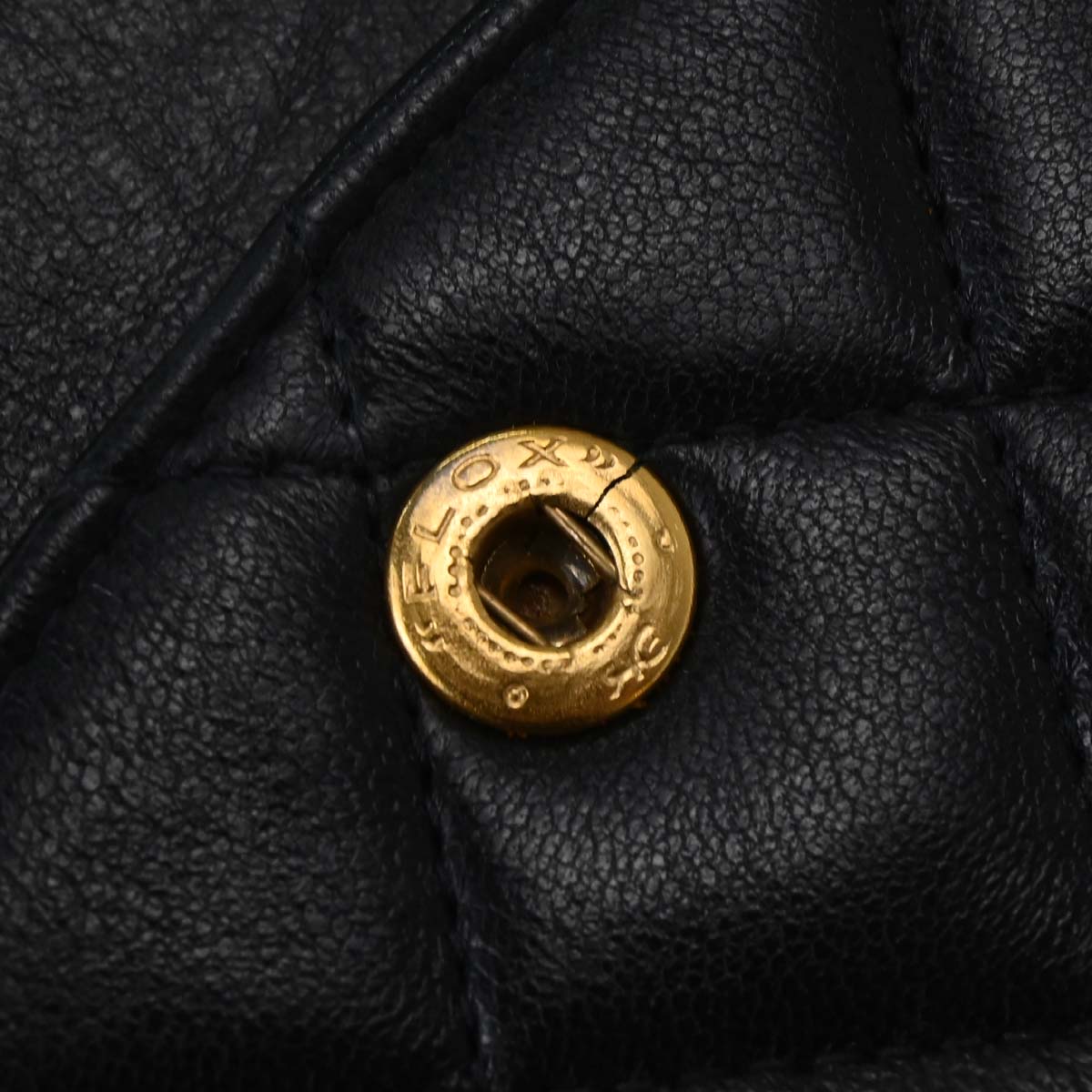 Chanel 1991-1994 Black Lambskin Medium Classic Double Flap Shoulder Bag