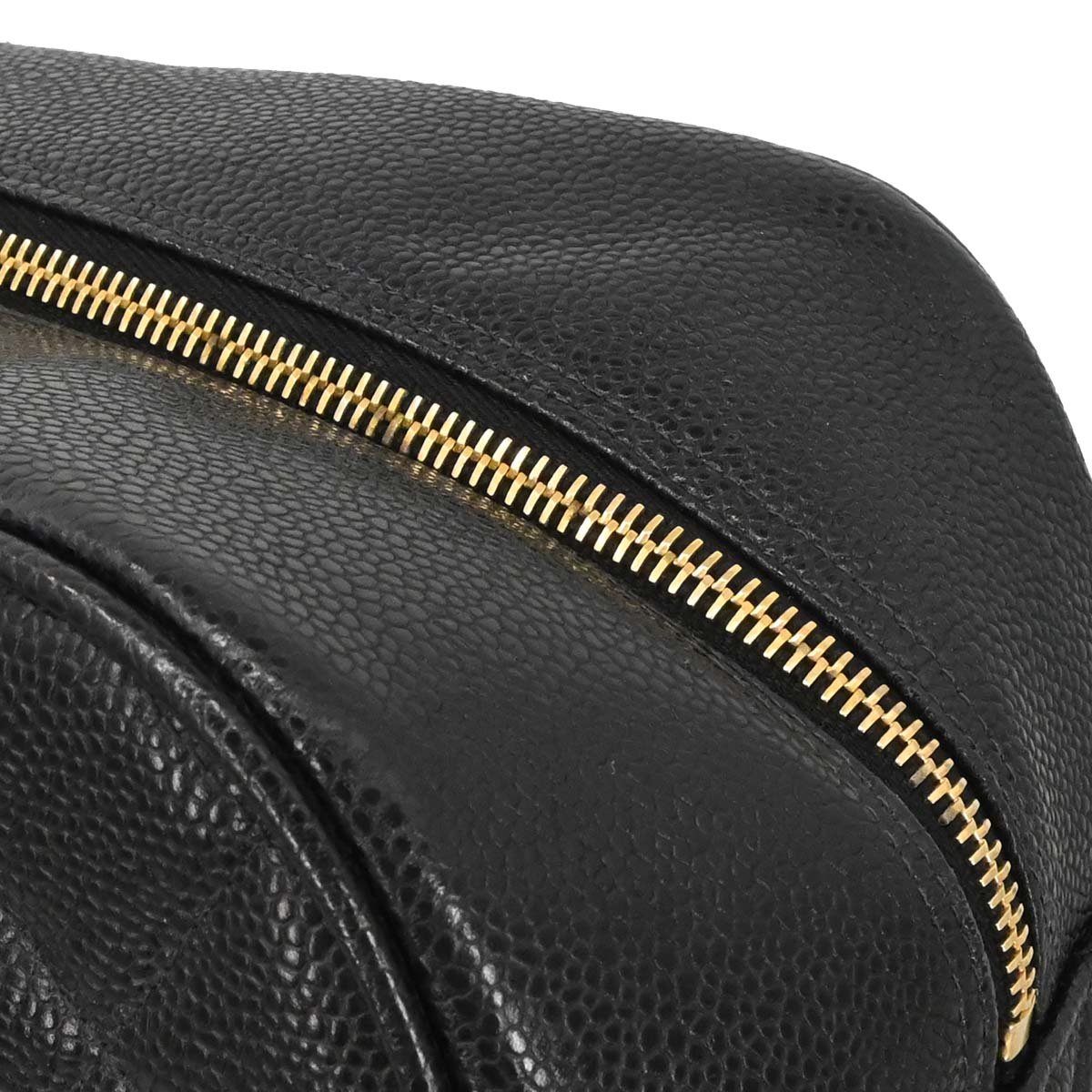 Chanel 2003-2004 Black Caviar Skin Bowling Bag 37