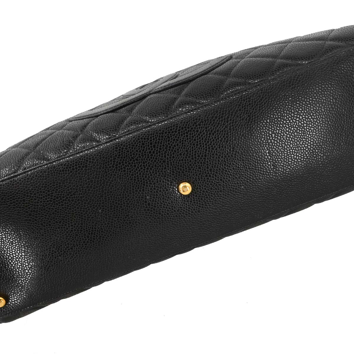 Chanel 2003-2004 Black Caviar Skin Bowling Bag 37