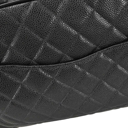 Chanel 2003-2004 Black Caviar Skin Bowling Bag 37