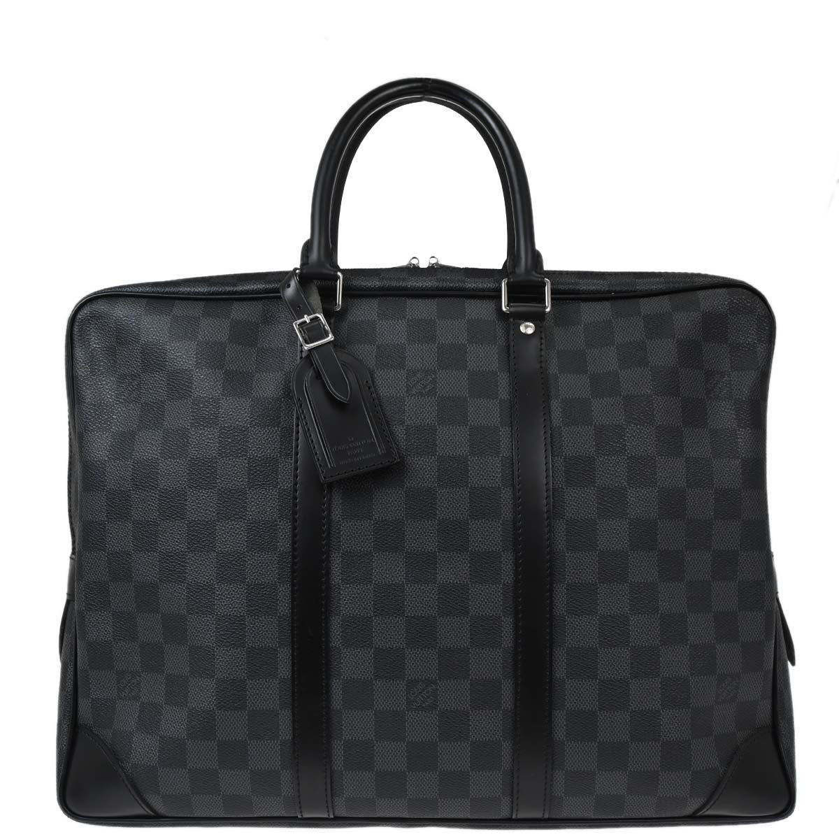 Louis Vuitton 2009 Damier Porte Documents Voyage Handbag N41125