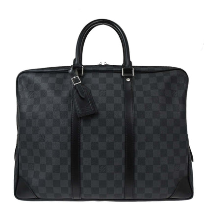 Louis Vuitton 2009 Damier Porte Documents Voyage Handbag N41125