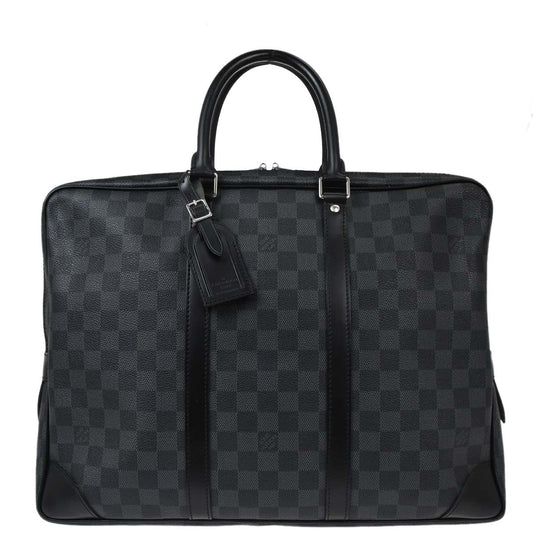 Louis Vuitton 2009 Damier Porte Documents Voyage Handbag N41125