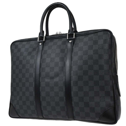 Louis Vuitton 2009 Damier Porte Documents Voyage Handbag N41125