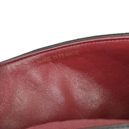 Chanel 1994-1996 Black Lambskin Mini Classic Square Flap Shoulder Bag 17