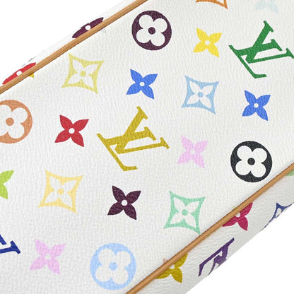 Louis Vuitton White Monogram Multicolor Trouville Handbag M92663