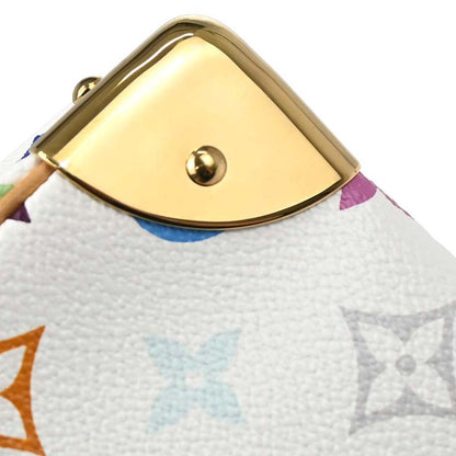 Louis Vuitton White Monogram Multicolor Trouville Handbag M92663