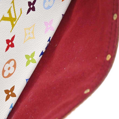 Louis Vuitton White Monogram Multicolor Trouville Handbag M92663