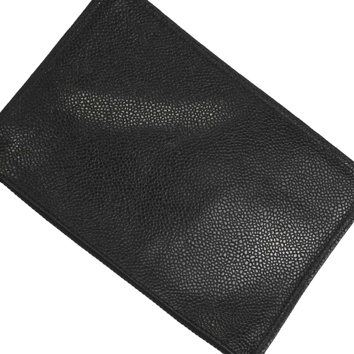 Chanel 1996-1997 Black Caviar Skin Triple CC Backpack
