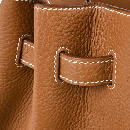 Hermes Gold Togo Birkin 35 Handbag