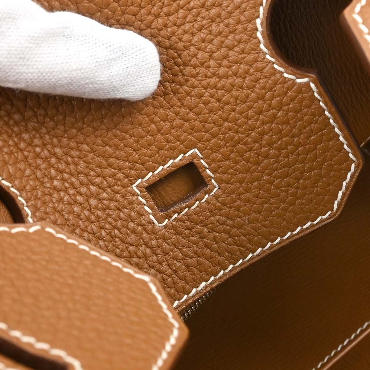 Hermes Gold Togo Birkin 35 Handbag