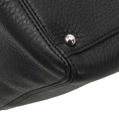 Chanel 2015-2016 Black Deerskin Cerf Executive 2way Shoulder Tote Bag