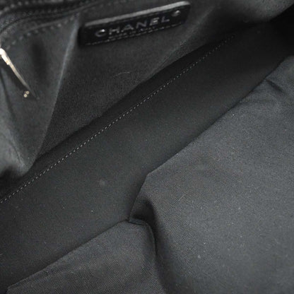 Chanel 2015-2016 Black Deerskin Cerf Executive 2way Shoulder Tote Bag