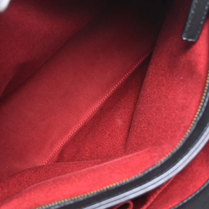 Chanel 2011 Black Lambskin Large Mademoiselle Bowling Bag