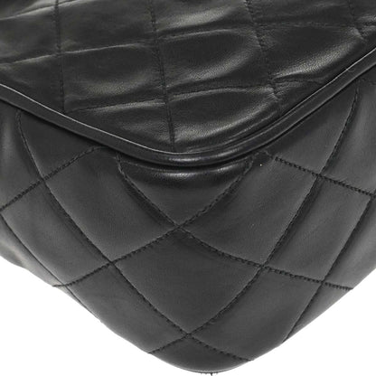 Chanel 1996-1997 Black Lambskin Camera Bag Mini