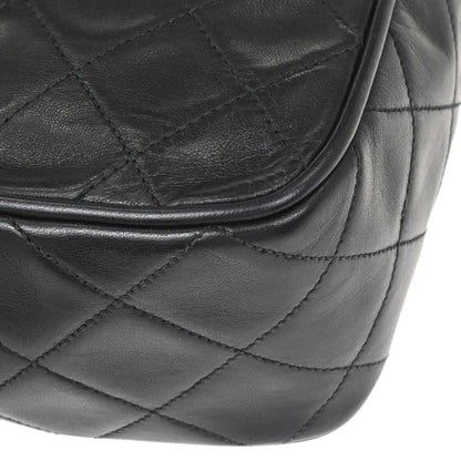 Chanel 1996-1997 Black Lambskin Camera Bag Mini