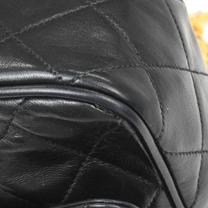 Chanel 1996-1997 Black Lambskin Camera Bag Mini