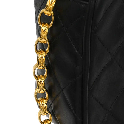Chanel 1996-1997 Black Lambskin Camera Bag Mini