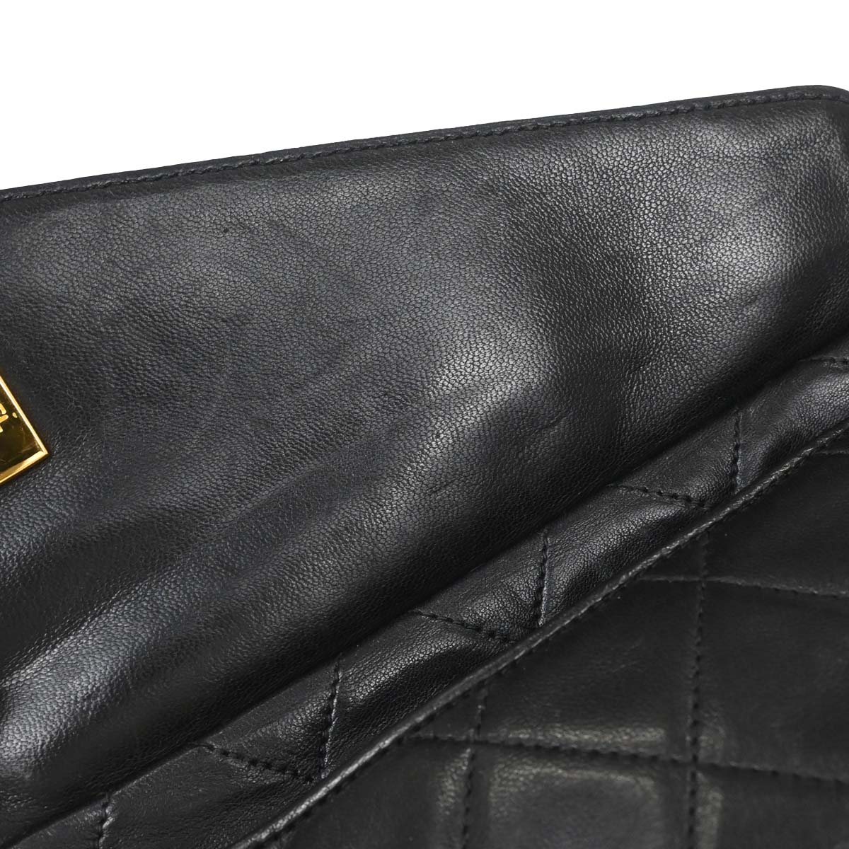 Chanel 1996-1997 Black Lambskin Camera Bag Mini