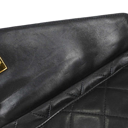 Chanel 1996-1997 Black Lambskin Camera Bag Mini