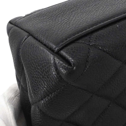 Chanel 1996-1997 Black Caviar Skin Shoulder Bag