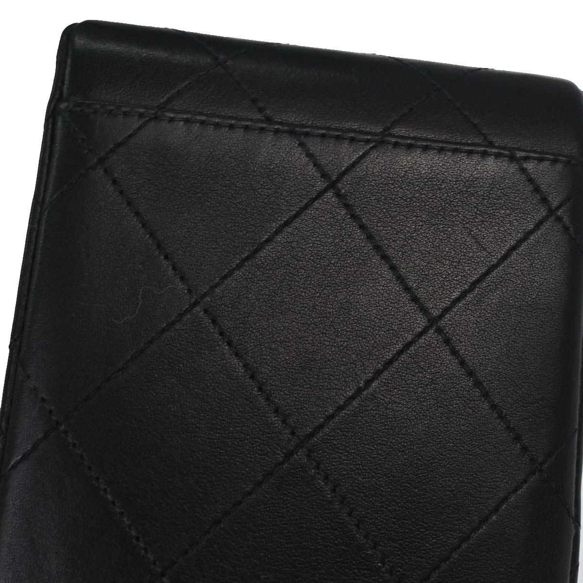 Chanel 1994-1996 Black Lambskin Maxi Classic Flap Shoulder Bag
