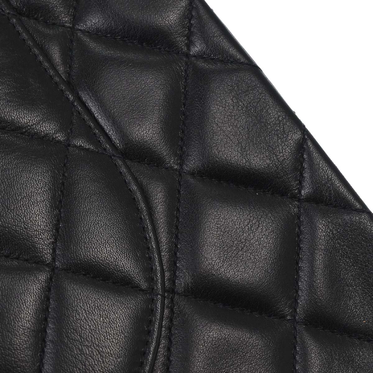 Chanel 1994-1996 Black Lambskin Maxi Classic Flap Shoulder Bag