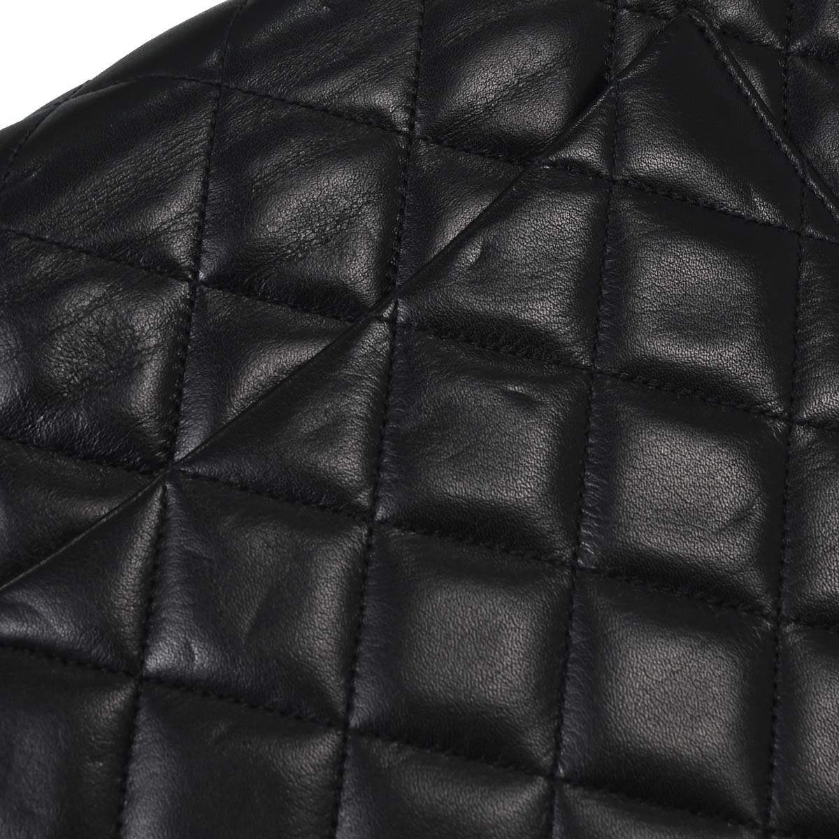 Chanel 1994-1996 Black Lambskin Maxi Classic Flap Shoulder Bag