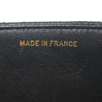 Chanel 1994-1996 Black Caviar Skin Medium Diana Shoulder Bag