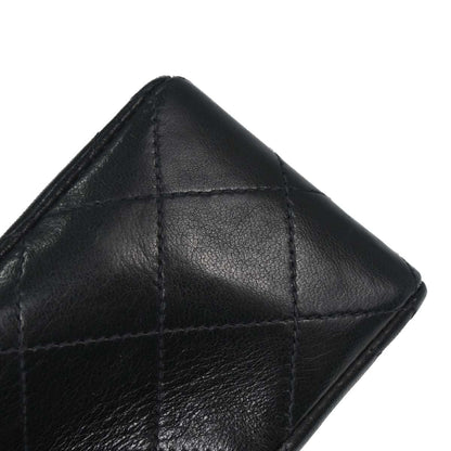 Chanel 1994-1996 Black Lambskin Mini Classic Square Flap Shoulder Bag 17