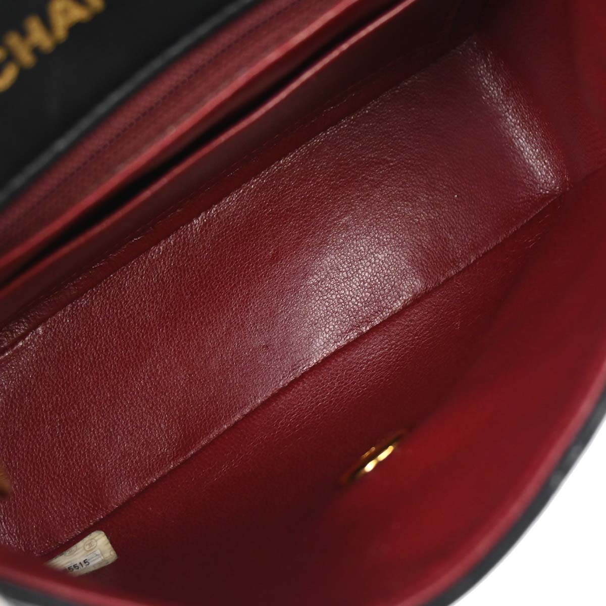 Chanel 1994-1996 Black Lambskin Mini Classic Square Flap Shoulder Bag 17