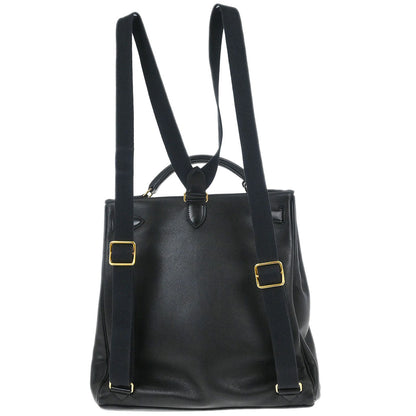 Hermes Black Gulliver Kelly A Dos GM Backpack