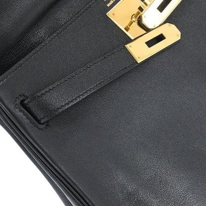 Hermes Black Gulliver Kelly A Dos GM Backpack