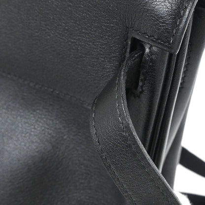 Hermes Black Gulliver Kelly A Dos GM Backpack